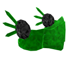 Emerald and Black Sparkle Valk