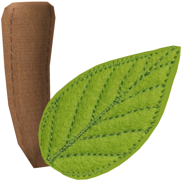♡ felt soft stem mori kei igari heisei harujuku hi