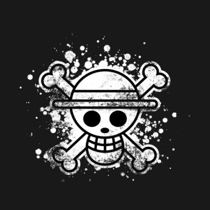 Straw-Hat-Pirates (black) Roblox decal