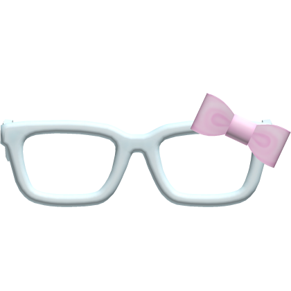 (っ˘ω˘ς ) awe! adorable baby blue glasses w bow