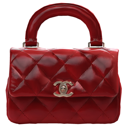 Red Courtore Quilted Mini Purse Roblox item