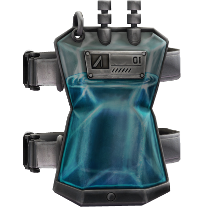 Light Blue Y2K Arm Pouch