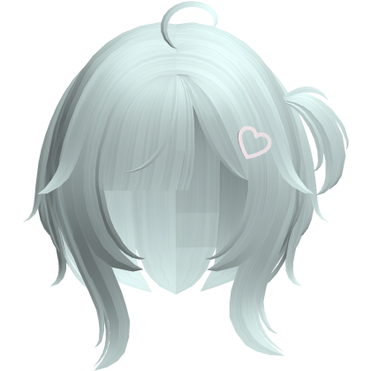 teal cutecore tween doll uneven bob