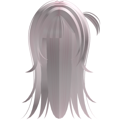 ꒰ cute pink long side ponytail hair ♡ ꒱ Roblox item