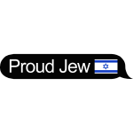 Proud Israeli text