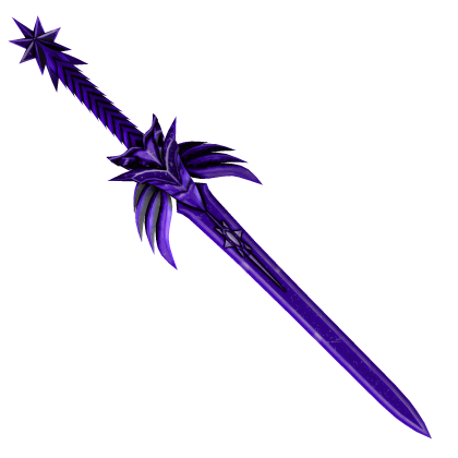Purple Sunset Warrior Sword