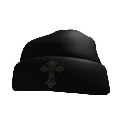 Black Beanie Y2K Roblox item