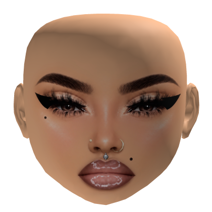 baddie mesh head makeup