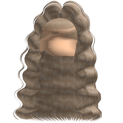Baddie Crimped Half Up (Blonde)