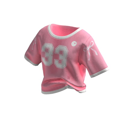 ✨ Y2K Summer Preppy Pink Tee Sport