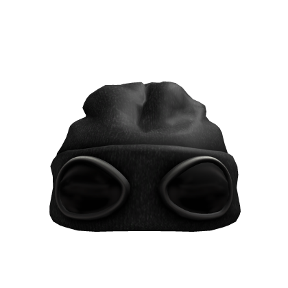 CP Company Black Knit Beanie