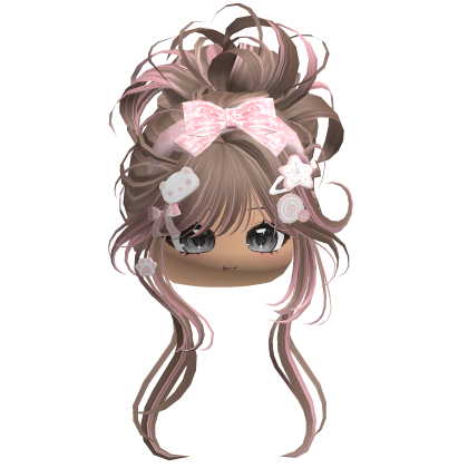 Wispy Igari Shoujo Bun (Milktea&Pink) Roblox item