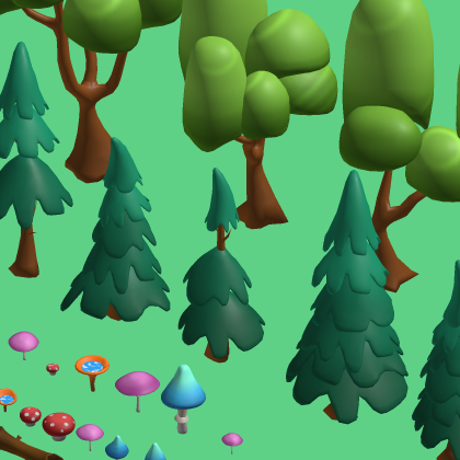 Stylized Fantasy Forest Pack