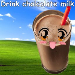 Drink cholcolate milk