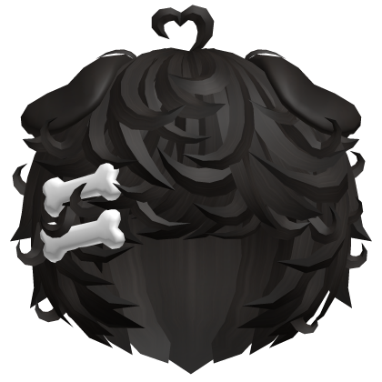 🦴 cute dark brown kawaii curly messy puppy boy