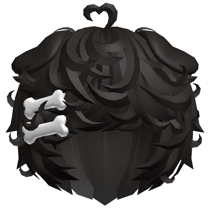 🦴 cute dark brown kawaii curly messy puppy boy