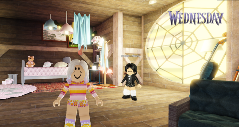 Wednesday Nevermore Obby screenshot 1