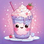 Blueberrie milkshakes