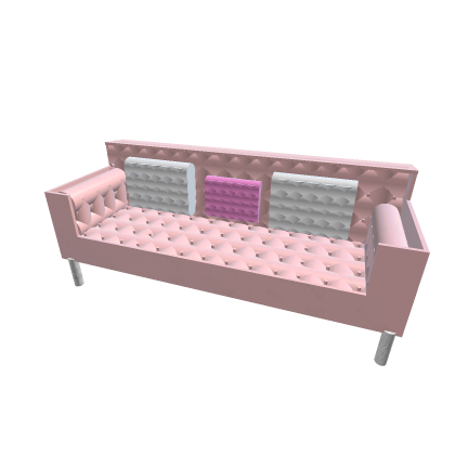 Pink Fluffy Couch (Original)
