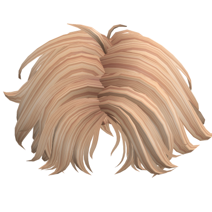 Messy Middle Part Y2k Hair - Blonde Roblox item