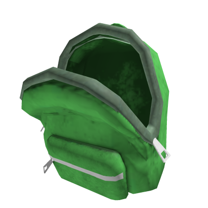 Green Open Backpack Roblox item