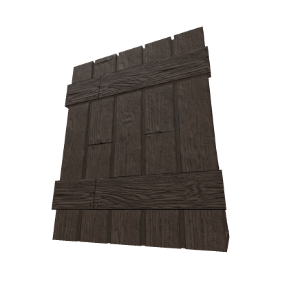 Doors wooden barricade