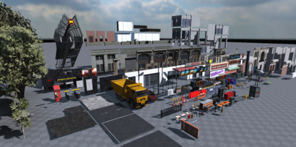 Modular City Enviroment Pack preview 2
