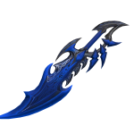 Dracos, Blue Glowing Sapphire Blade
