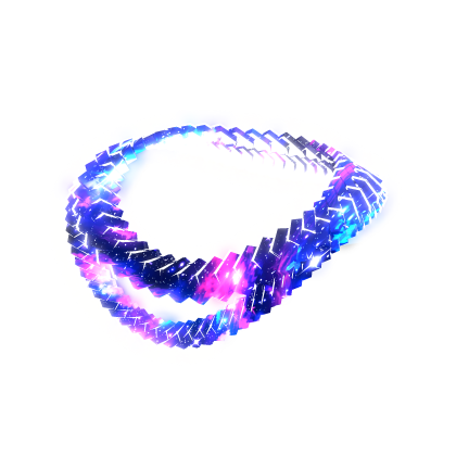 Glowing Galaxy Chain [ EMISSIVE ]