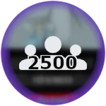Thousands of Followers Roblox badge thumbnail