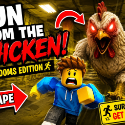 RUN FROM THE CHICKEN 🐔 BACKROOMS EDITION 🐔