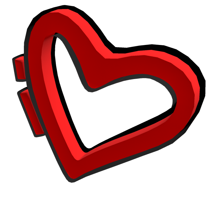 Red Anime Heart
