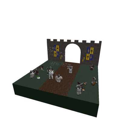 Medieval battle