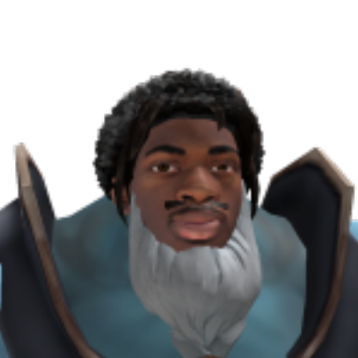 Creepy Old lil Nas X staring lnx Roblox decal