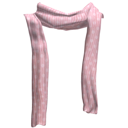 ♡ harajuku light pink polka dot long scarf 1.0 