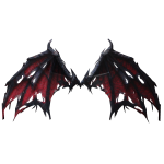 Demonic Wings Straight From Hell