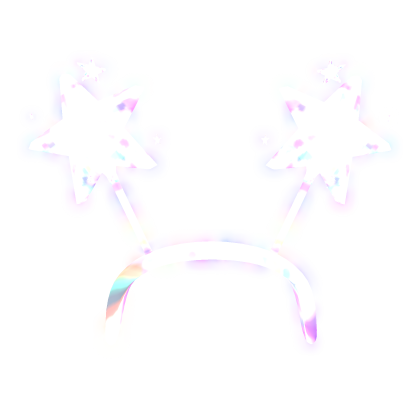 [EMISSIVE] Diwali Sparkler Headband Addon Black