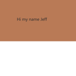Hi my name Jeff studios