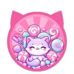Cute Yummy Candy Cat Dropper