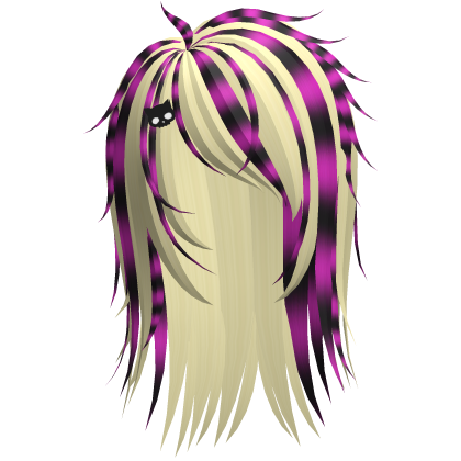 Spikey Gyaru Scene Emo Rockstar Blonde [Pink]