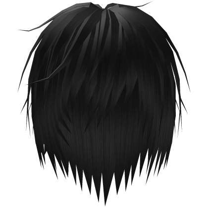 Grey Vkei Messy Emo Punk Hair