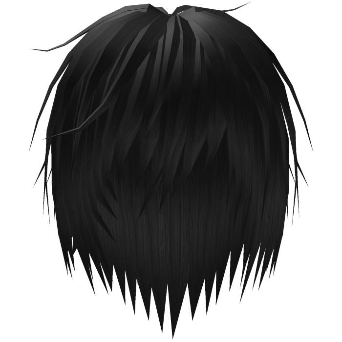 Grey Vkei Messy Emo Punk Hair
