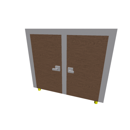 Double Wooden Door