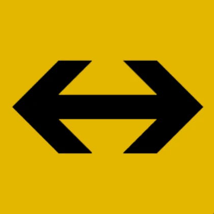 Road Sign Both Sides - Left Right