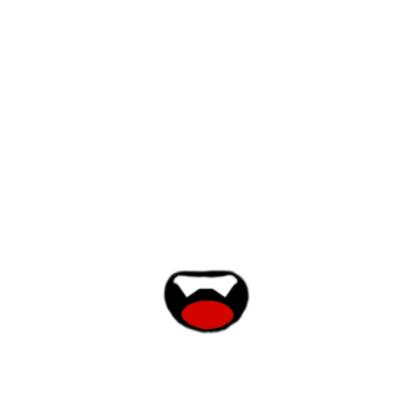 Oh - Red Mouth Movement Roblox decal