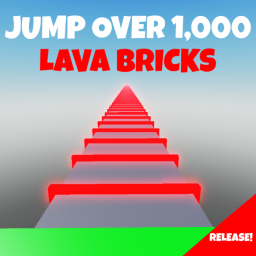 [FREE GRAVITY COIL] Jump Over 1000 Lava Bricks!