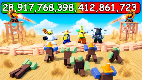 Merge Garden Tower Defense 🌱 (UPDATE!)