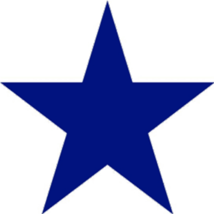 Blue Star Roblox decal