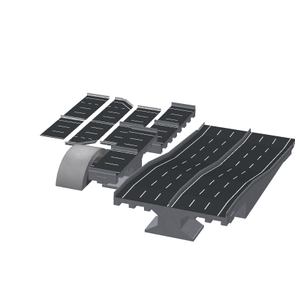 [UPDATED] Enhanced Highway Kit Asphalt Road Barrie