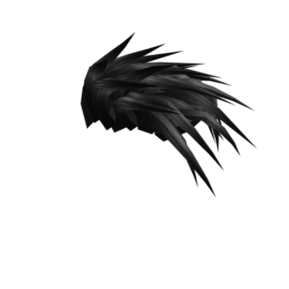 hair black Roblox decal